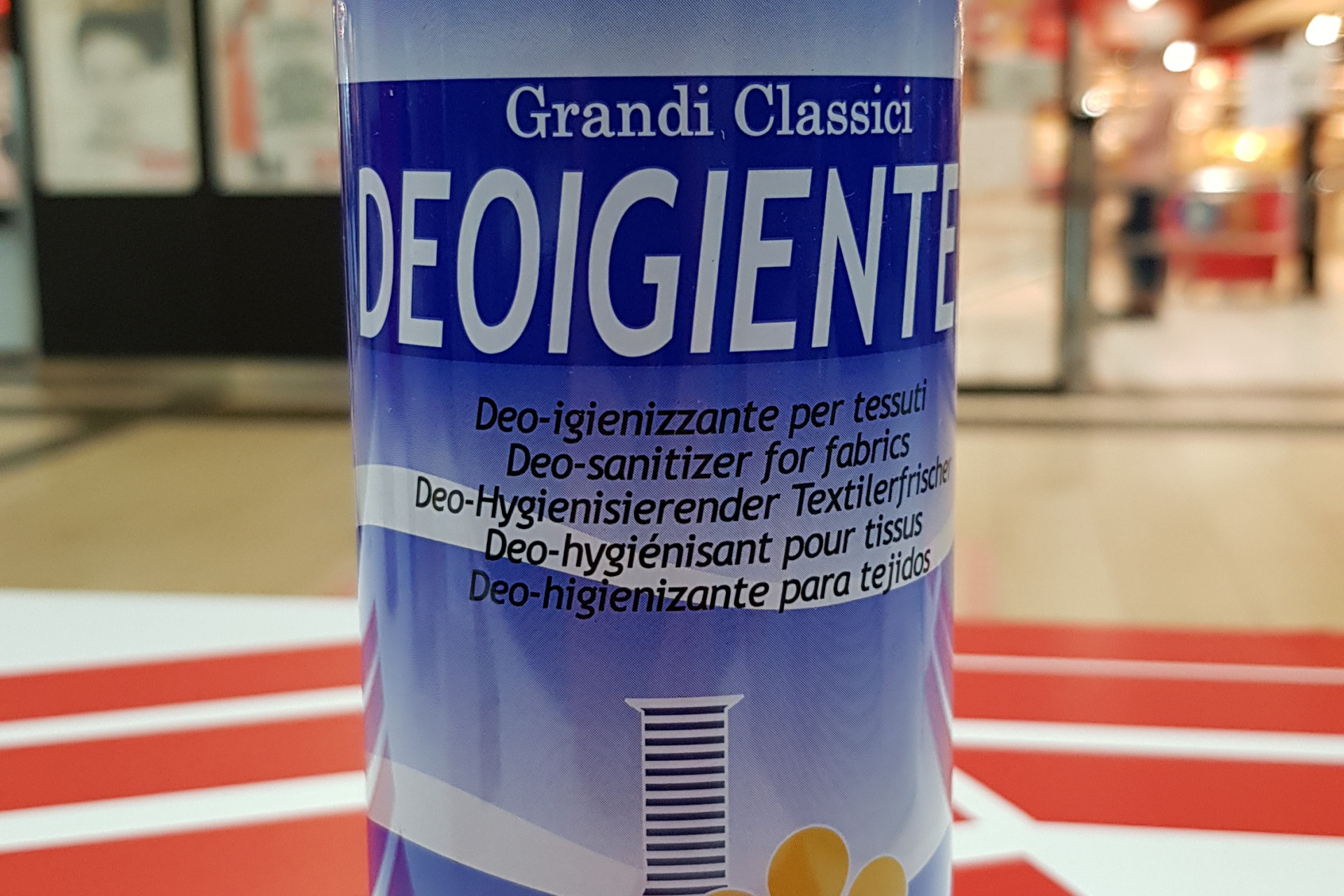 3 X RAMPI DEOIGIENTEX Deodorante Igienizzante Tessuti superfici ambiente  Antitarme Spray 400 ML